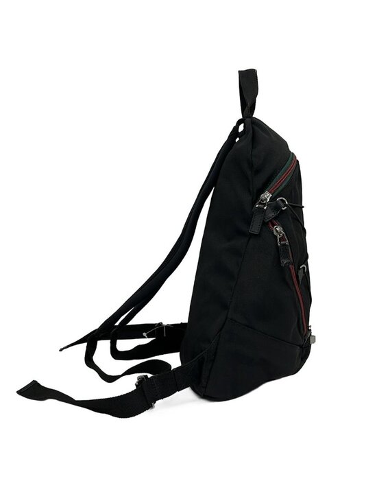 Gucci Backpack Sherry Black Green